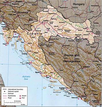 horvátország történelem 19. század